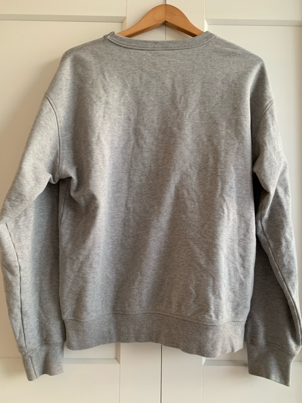 KOTN 100% Egyptian Cotton Heather Grey Crewneck Sweatshirt Men's Size M - Picture 2 of 8
